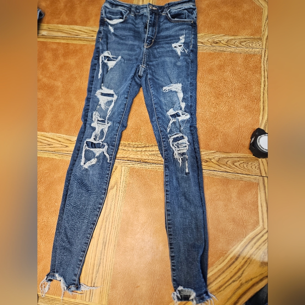 American Eagle Ne(X)t Level Stretch Super Hi-Rise Jegging Women's Size 6 Regular